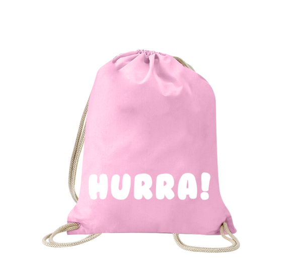 hurra-turnbeutel-bedruckt-rucksack-stoffbeutel-hipster-beutel-gymsack-sportbeutel-tasche-turnsack-jutebeutel-turnbeutel-mit-spruch-turnbeutel-mit-motiv-spruch-für-frauen-pink-natur-schwarz-rosa